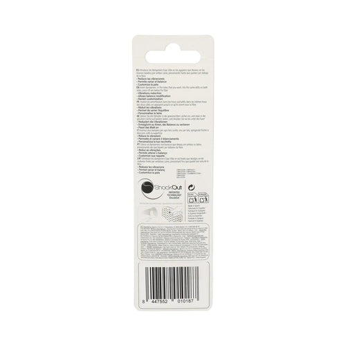 BLISTER (4UDS) ANTIVIBRADOR BULLPADEL EASE VIBE BLANCO