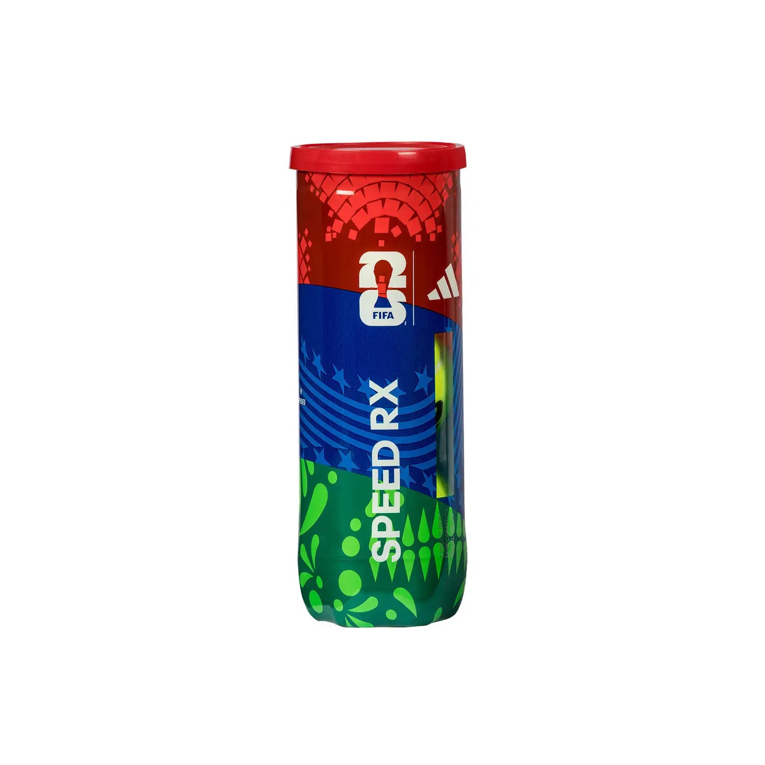 BOTE DE 3 BOLAS ADIDAS WORLD CUP SPEED RX 2026
