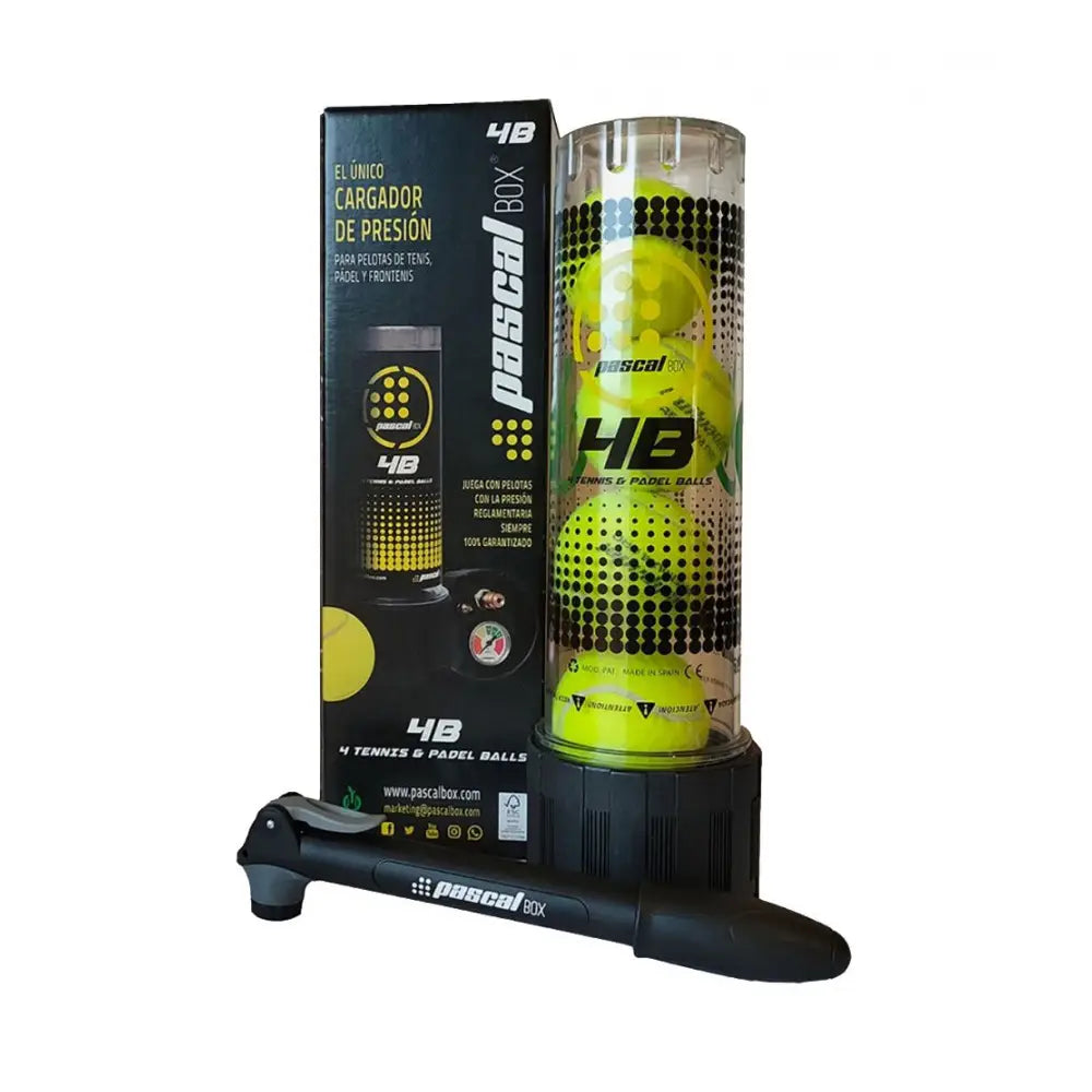 Presurizador Bullpadel Pascal Box – Mantén tus bolas como nuevas