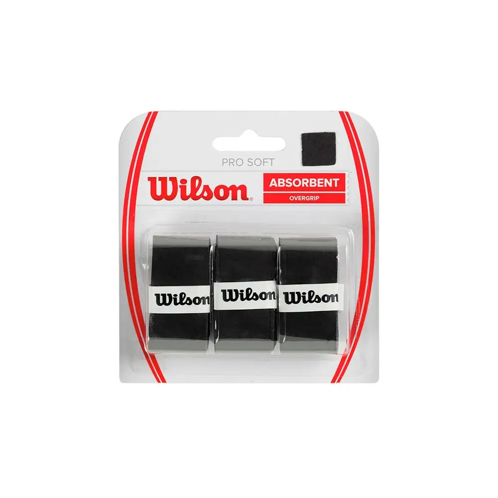 WILSON PRO SOFT OVERGRIP BK WRZ4040BK